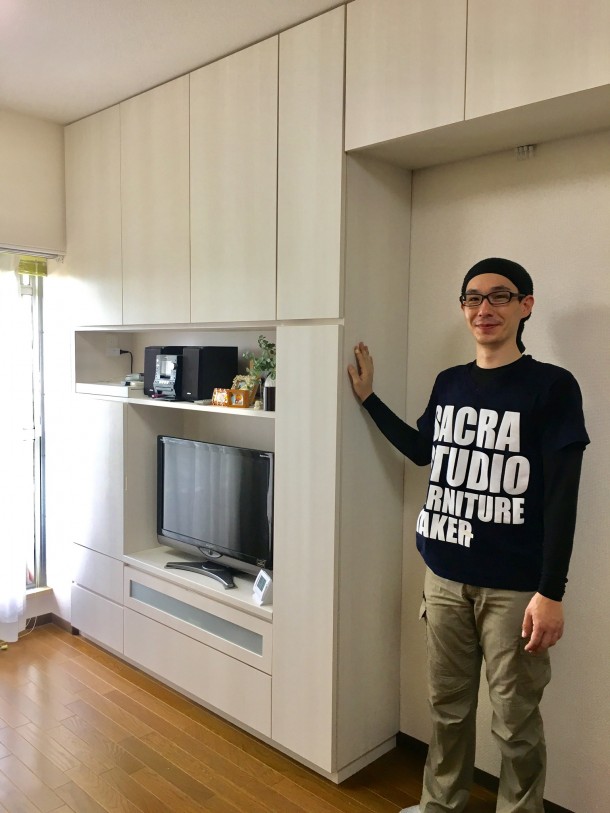 宝塚市のマンションのオーダー家具